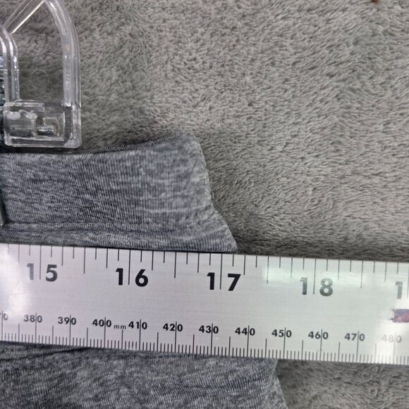 Tangerine Heather Gray Athletic Skort Zip Pockets & Drawstring Waist Size XL - Picture 5 of 7